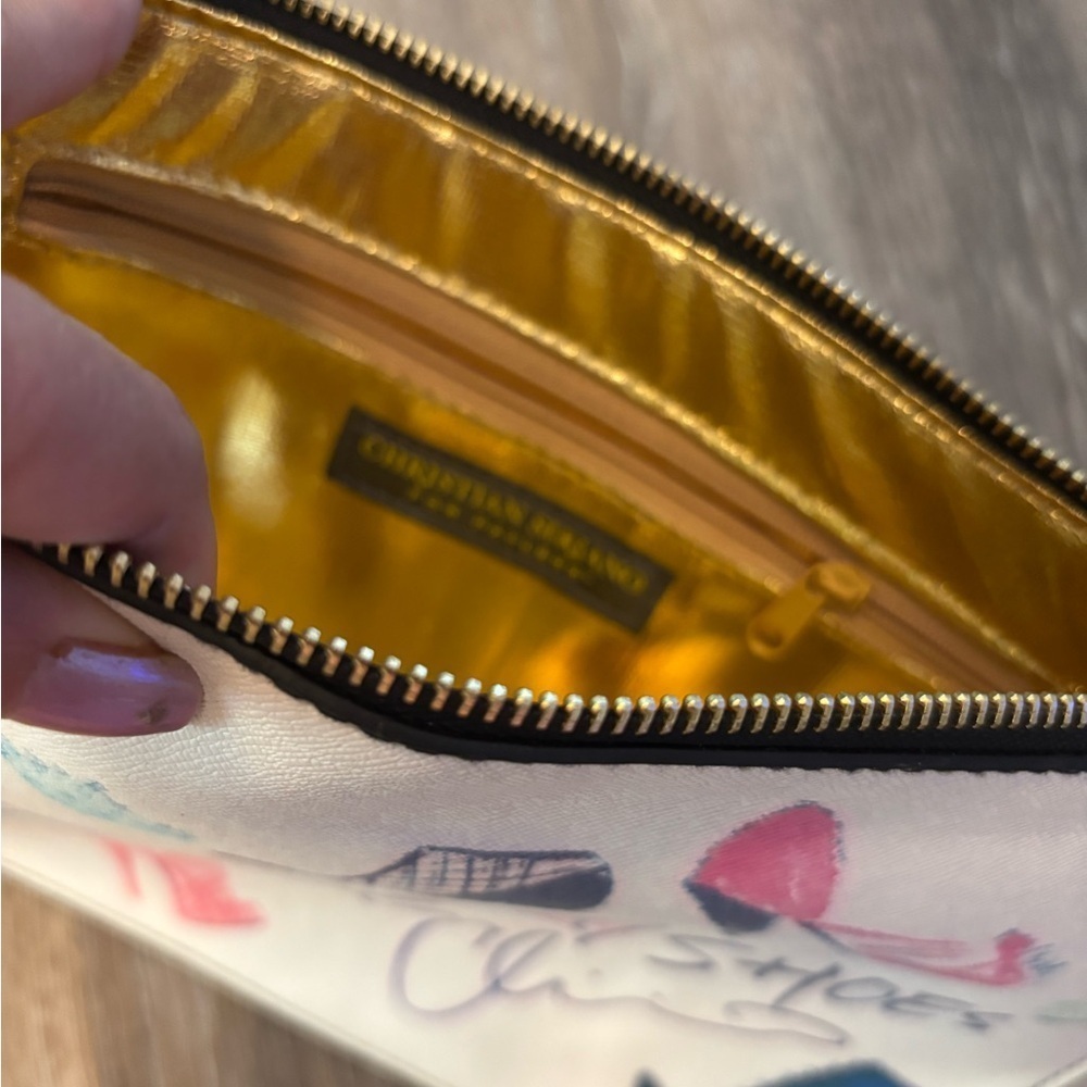 Lot of Vintage wallets & makeup bags Christian  Soriano / Yoobi/Inlayed Leather - Picture 3 of 10